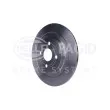 Jeu de 2 disques de frein arrière HELLA 8DD 355 114-051 - Visuel 3
