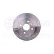 Jeu de 2 disques de frein avant HELLA 8DD 355 114-421 - Visuel 2