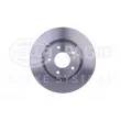 Jeu de 2 disques de frein avant HELLA 8DD 355 114-601 - Visuel 2
