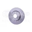 Jeu de 2 disques de frein avant HELLA 8DD 355 114-601 - Visuel 3
