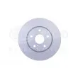 Jeu de 2 disques de frein avant HELLA 8DD 355 115-191 - Visuel 2
