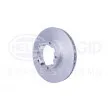 Jeu de 2 disques de frein avant HELLA 8DD 355 115-221 - Visuel 3