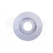Jeu de 2 disques de frein avant HELLA 8DD 355 115-231 - Visuel 2