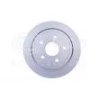 Jeu de 2 disques de frein arrière HELLA 8DD 355 115-501 - Visuel 2