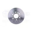 Jeu de 2 disques de frein arrière HELLA 8DD 355 115-521 - Visuel 2