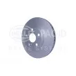 Jeu de 2 disques de frein avant HELLA 8DD 355 115-691 - Visuel 3