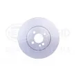 Jeu de 2 disques de frein avant HELLA 8DD 355 115-881 - Visuel 2