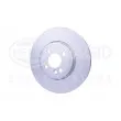Jeu de 2 disques de frein avant HELLA 8DD 355 115-881 - Visuel 3