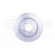 Jeu de 2 disques de frein avant HELLA 8DD 355 115-961 - Visuel 2