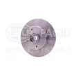 Jeu de 2 disques de frein arrière HELLA 8DD 355 116-081 - Visuel 3