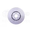 Jeu de 2 disques de frein avant HELLA 8DD 355 116-181 - Visuel 2