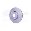 Jeu de 2 disques de frein avant HELLA 8DD 355 116-181 - Visuel 3