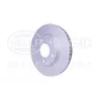 Jeu de 2 disques de frein avant HELLA 8DD 355 116-241 - Visuel 3