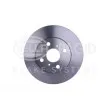 Jeu de 2 disques de frein avant HELLA 8DD 355 116-411 - Visuel 2