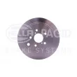 Jeu de 2 disques de frein arrière HELLA 8DD 355 116-421 - Visuel 2