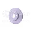 Jeu de 2 disques de frein avant HELLA 8DD 355 116-461 - Visuel 3