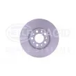 Jeu de 2 disques de frein avant HELLA 8DD 355 116-631 - Visuel 2