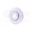 Jeu de 2 disques de frein avant HELLA 8DD 355 116-651 - Visuel 3