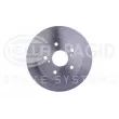 Jeu de 2 disques de frein arrière HELLA 8DD 355 116-791 - Visuel 2