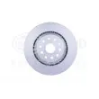 Disque de frein avant gauche HELLA 8DD 355 116-911 - Visuel 2