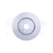 Jeu de 2 disques de frein avant HELLA 8DD 355 117-111 - Visuel 2