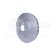 Jeu de 2 disques de frein avant HELLA 8DD 355 117-111 - Visuel 3