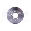 Jeu de 2 disques de frein avant HELLA 8DD 355 117-121 - Visuel 2