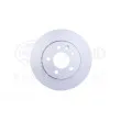 Jeu de 2 disques de frein avant HELLA 8DD 355 117-151 - Visuel 2