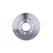 Jeu de 2 disques de frein arrière HELLA 8DD 355 117-171 - Visuel 2