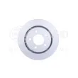 Jeu de 2 disques de frein avant HELLA 8DD 355 117-221 - Visuel 2