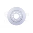 Jeu de 2 disques de frein arrière HELLA 8DD 355 117-241 - Visuel 2