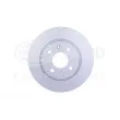 Jeu de 2 disques de frein avant HELLA 8DD 355 117-371 - Visuel 2