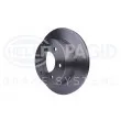 Jeu de 2 disques de frein arrière HELLA 8DD 355 117-641 - Visuel 3
