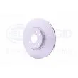 Jeu de 2 disques de frein avant HELLA 8DD 355 117-791 - Visuel 3