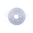 Jeu de 2 disques de frein arrière HELLA 8DD 355 117-901 - Visuel 2