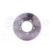 Jeu de 2 disques de frein avant HELLA 8DD 355 117-941 - Visuel 2