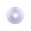 Jeu de 2 disques de frein avant HELLA 8DD 355 117-971 - Visuel 2