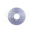 Jeu de 2 disques de frein avant HELLA 8DD 355 118-081 - Visuel 2