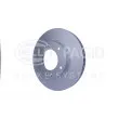 Jeu de 2 disques de frein avant HELLA 8DD 355 118-081 - Visuel 3