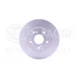 Jeu de 2 disques de frein avant HELLA 8DD 355 118-131 - Visuel 2