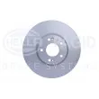 Jeu de 2 disques de frein avant HELLA 8DD 355 118-161 - Visuel 2