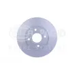 Jeu de 2 disques de frein avant HELLA 8DD 355 118-181 - Visuel 2