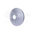 Jeu de 2 disques de frein avant HELLA 8DD 355 118-181 - Visuel 3