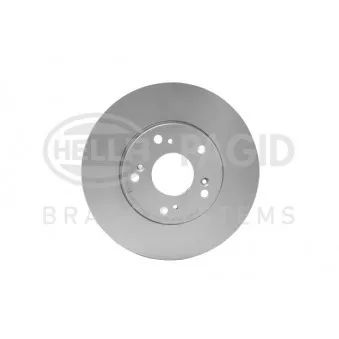 Jeu de 2 disques de frein avant HELLA 8DD 355 118-191