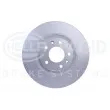 Jeu de 2 disques de frein avant HELLA 8DD 355 118-201 - Visuel 2