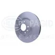 Jeu de 2 disques de frein avant HELLA 8DD 355 118-201 - Visuel 3