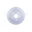 Jeu de 2 disques de frein arrière HELLA 8DD 355 118-221 - Visuel 2