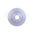 Jeu de 2 disques de frein avant HELLA 8DD 355 118-251 - Visuel 2