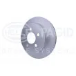 Jeu de 2 disques de frein arrière HELLA 8DD 355 118-341 - Visuel 3