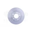 Jeu de 2 disques de frein arrière HELLA 8DD 355 118-361 - Visuel 2
